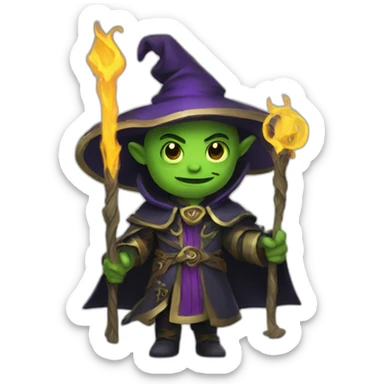 warlock sticker