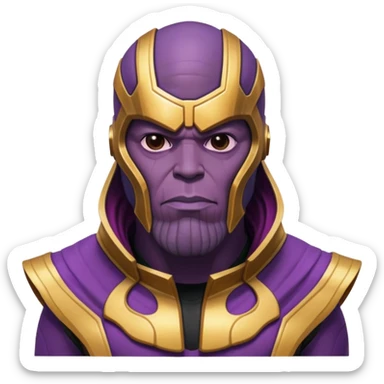 Thanos from squid game sticker