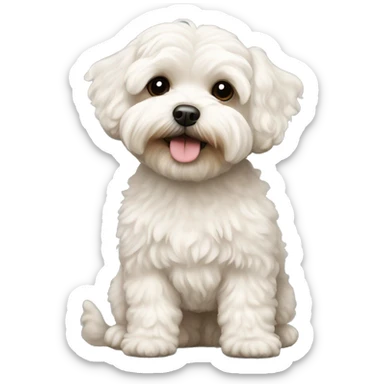 Maltipoo sticker