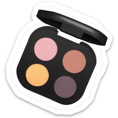 eyeshadow box sticker