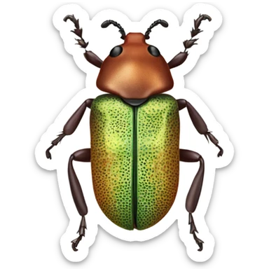 Cotton bowl weevil beetle  sticker