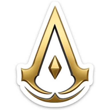 Assassin's creed simbol emoji sticker
