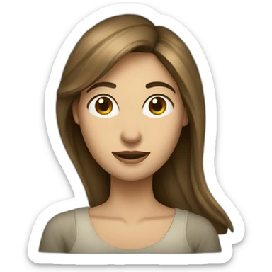 Homme avec une femme voilée sticker