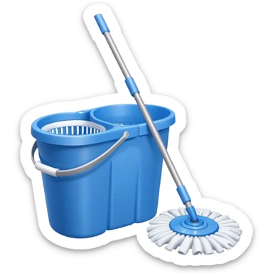 Magic Spin Mop sticker