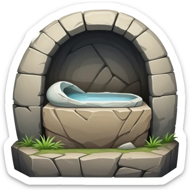 Empty tomb  sticker