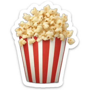 popcorn sticker