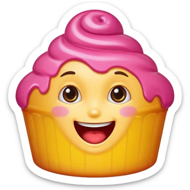 single charactarized personified candy sweet treat sticker