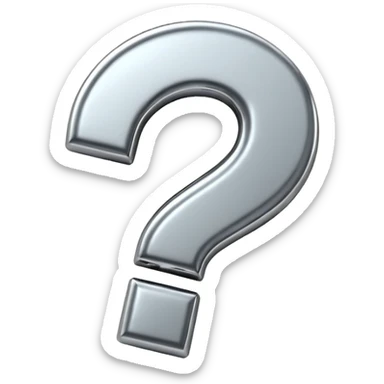 Inverted Question Mark sticker