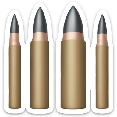 cartoon ammo sticker