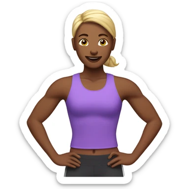 Virtual Fitness Trainer sticker