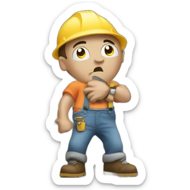 sick of building a house and being ripped off by contractors sticker