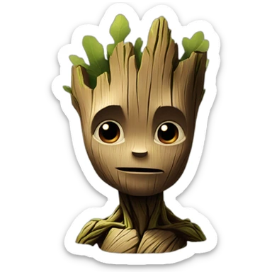 groot hightlaters sticker