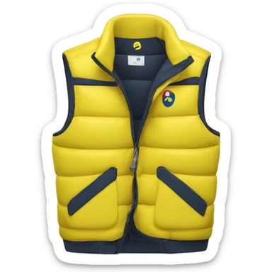 Macron gilet jaune sticker