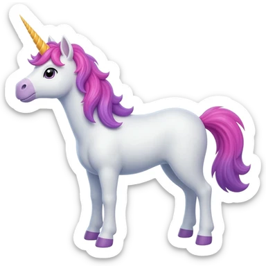 unicorn whisper sticker