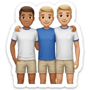 two guys arrive home sticker