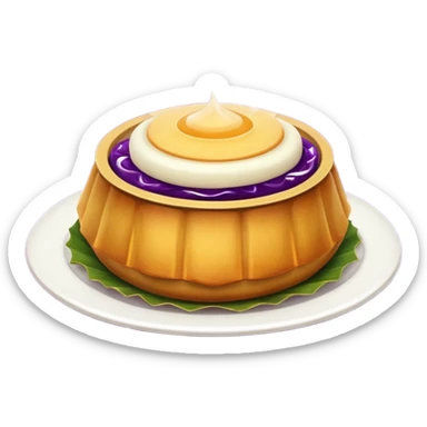 Filipino puto bumbong and bibingka sticker