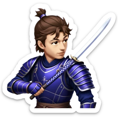 Mystic Samurai sticker