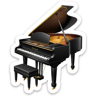Grand Piano sticker