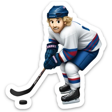 Hockey sticker