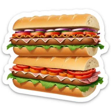 traditional banh mi sticker