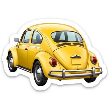 Volkswagen Beetle sticker