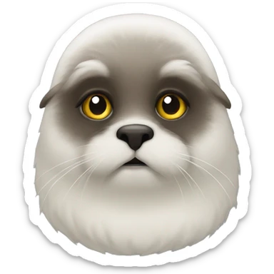 foca natalizio  sticker