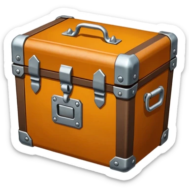 coffre avec de la ferraille cuivre  post apo survie loot  sticker