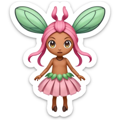 Meloetta-Trapinch-Pokémon-Fakémon-creature sticker