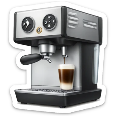 Espresso machine  sticker