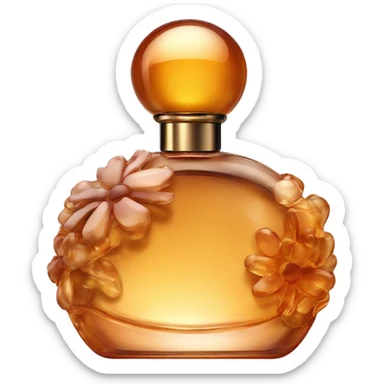perfume bottle amber romance sticker