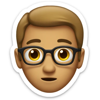 Wondering lost face sticker