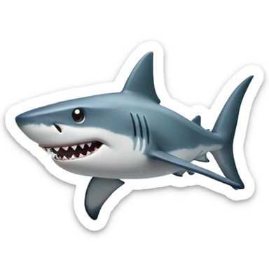 Shark sticker