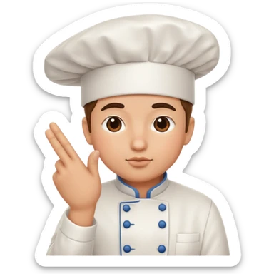 chef's kiss gesture sticker
