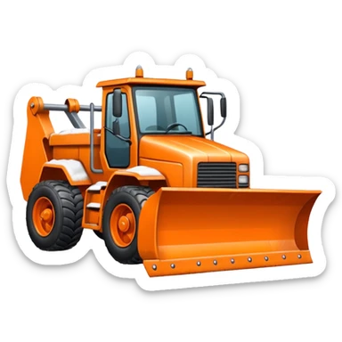Snowplow sticker