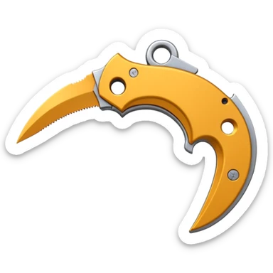 Krambit knife sticker