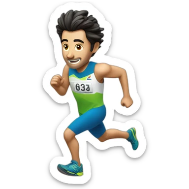 kilian jornet running sticker