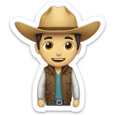 chico confundido sticker