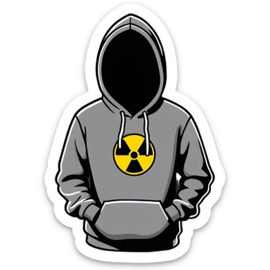 A nukes top 5 hoodie sticker