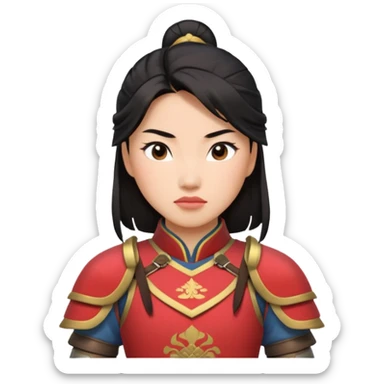 Mulan sticker
