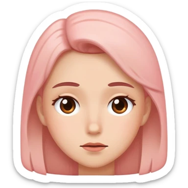 Speechless but also blushing  sticker