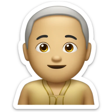 Chinois qui fait de la box sticker