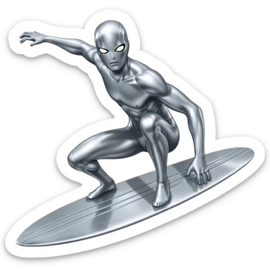 Silver Surfer sticker