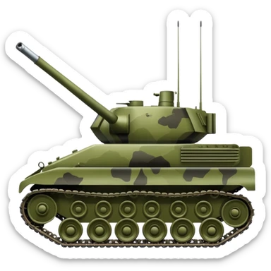 Military Tank emoji sticker