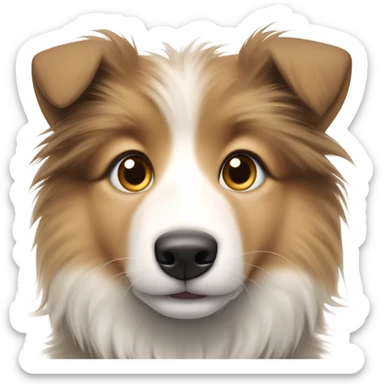 Sheltie puppy  sticker