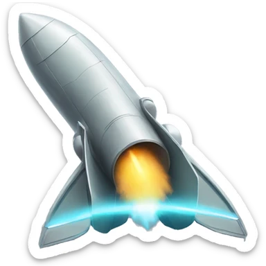 rocket propeller launcher sticker