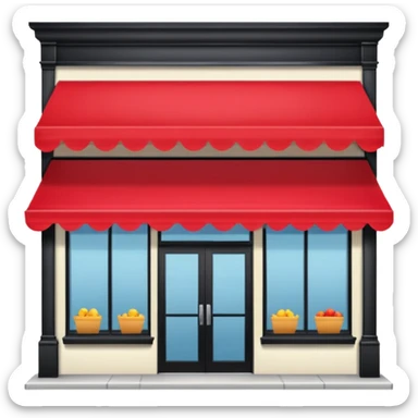 Shop is open sticker