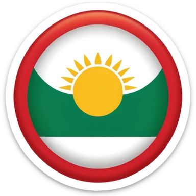 Kurdistan flag emoji sticker