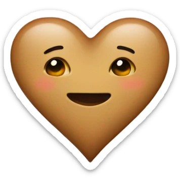 beije heart sticker