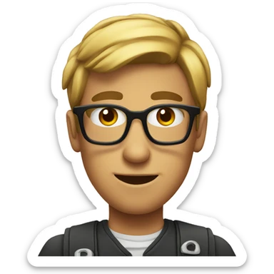 NERD OK SIGN sticker