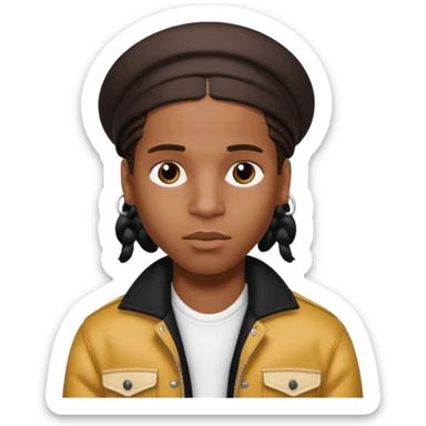 asap rocky pretty bratz sticker